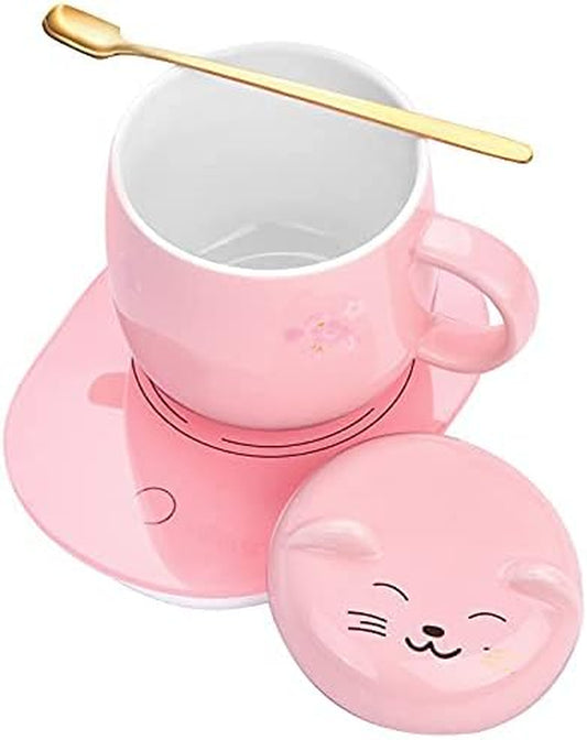 Mug Warmer,Coffee Warmer for Desk Candle Warmer Auto Shut Off,Coffee Cup Warmer with 3 Temp Settings,Smart Warmer Plate for Coffee,Tea,Water Milk and Cocoa